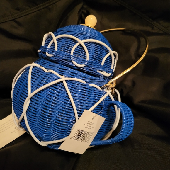 Kate spade wicker teapot Clearance